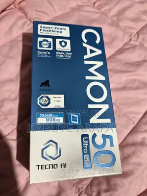 New Tecno Camon 50 Ultra 256 GB Blue