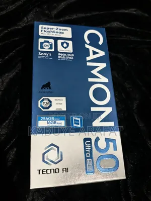 New Tecno Camon 50 Ultra 256 GB Blue