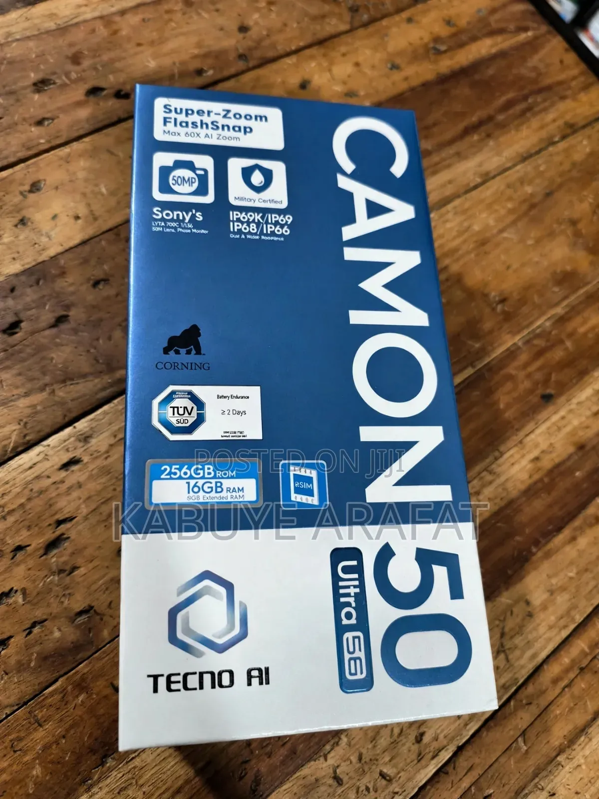 New Tecno Camon 50 Ultra 256 GB