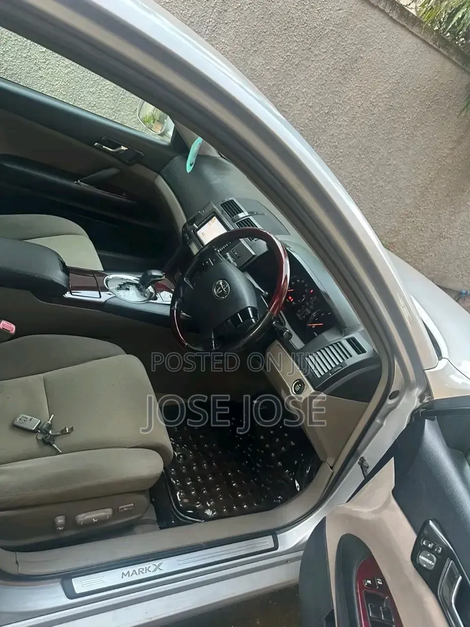 Toyota Mark X 2008 Silver