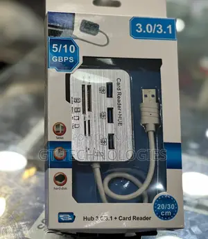 USB Hub With Card Readers