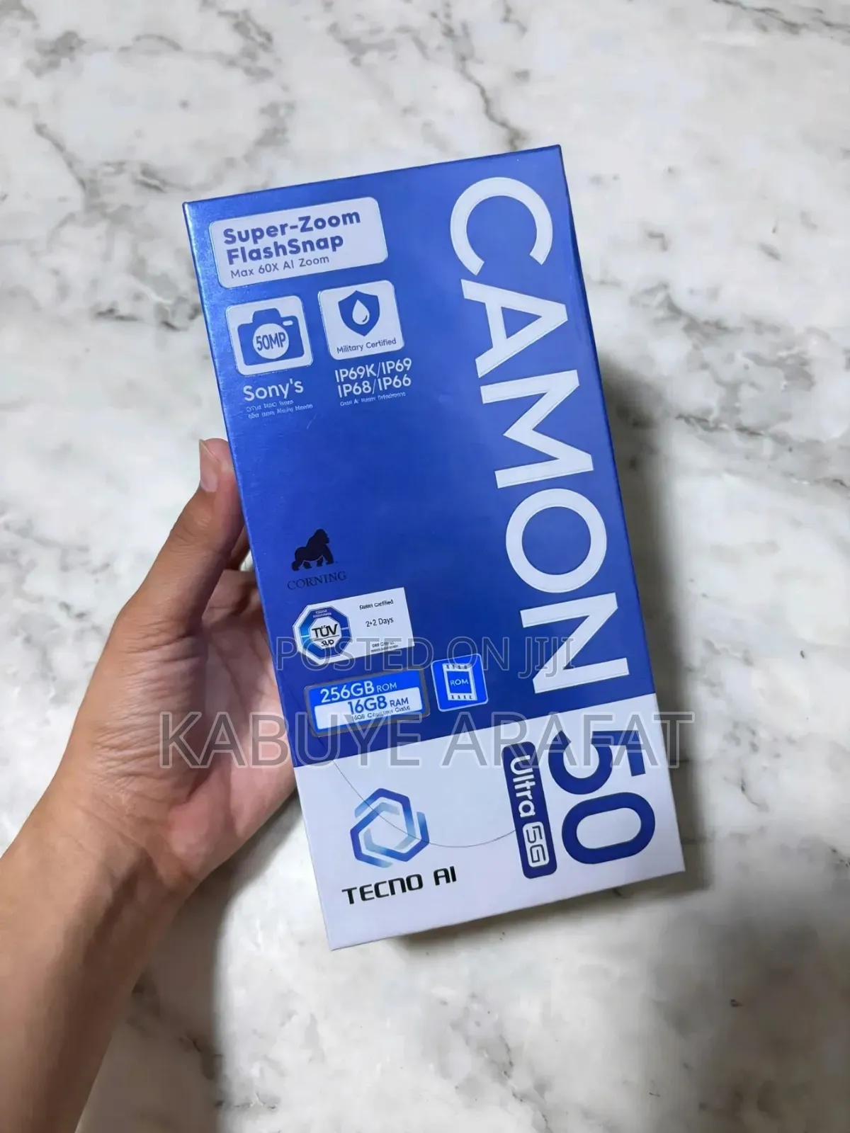 New Tecno Camon 50 Ultra 256 GB