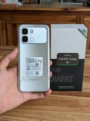 New Infinix Note Edge 256 GB Gray