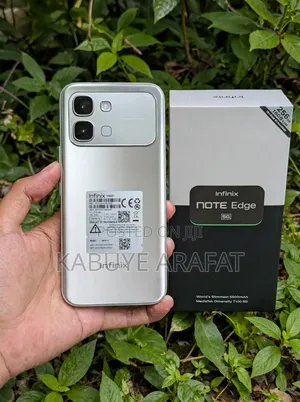 New Infinix Note Edge 256 GB Gray