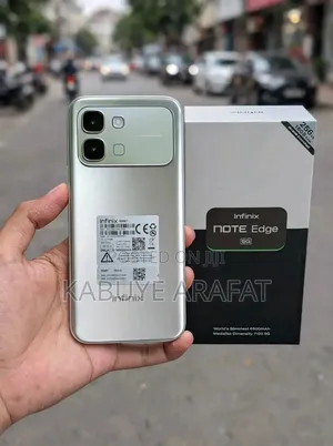 New Infinix Note Edge 256 GB Silver