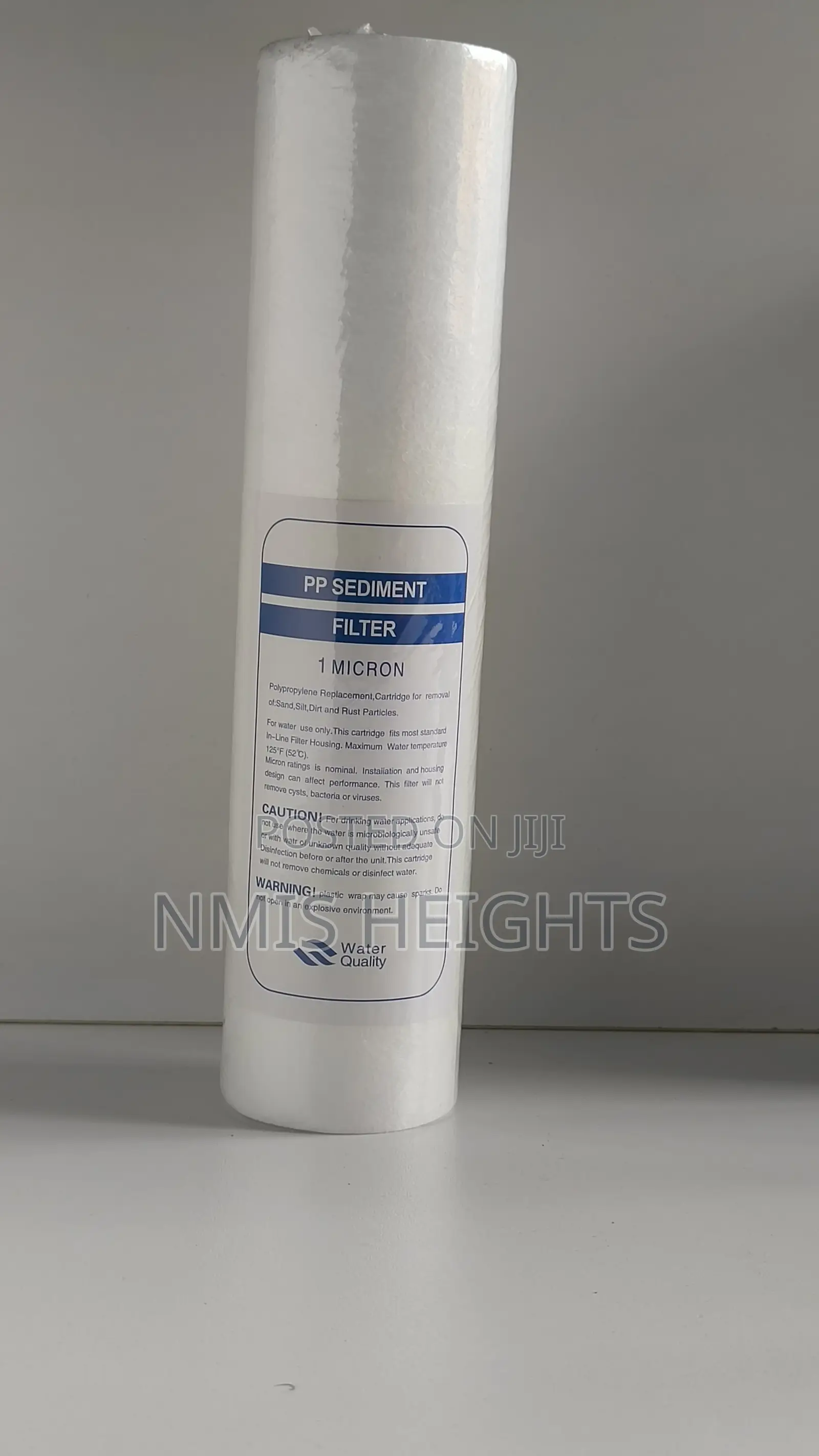 Water Filter Cartilages(1micron) PP Sediment Replacement.