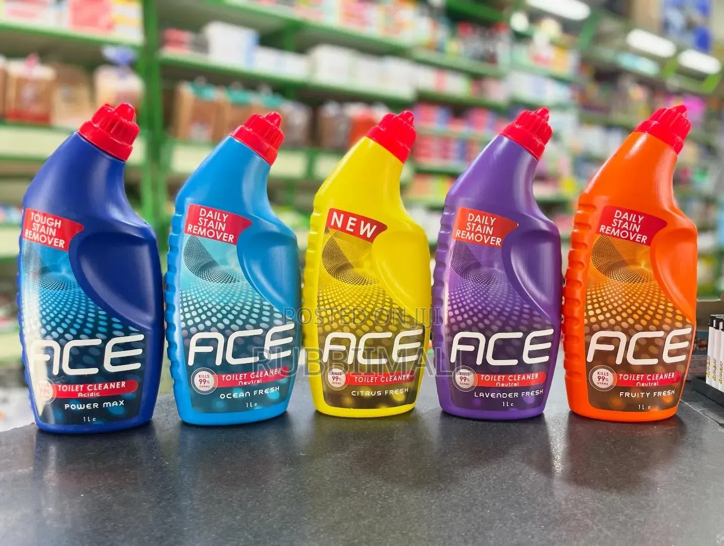 Ace Liquid Toilet Cleaner Bottles 1L