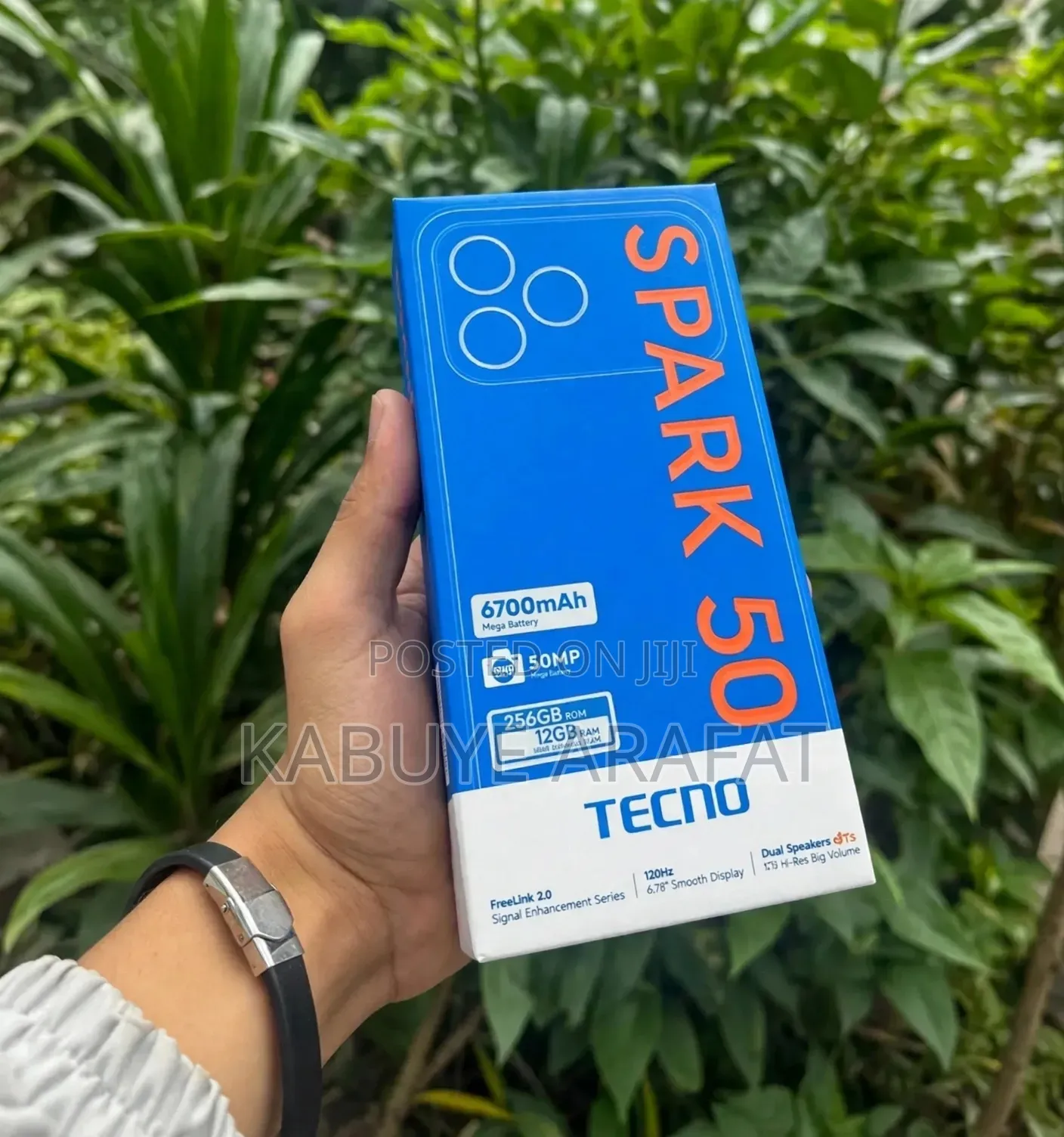 New Tecno Spark 50 128 GB Black