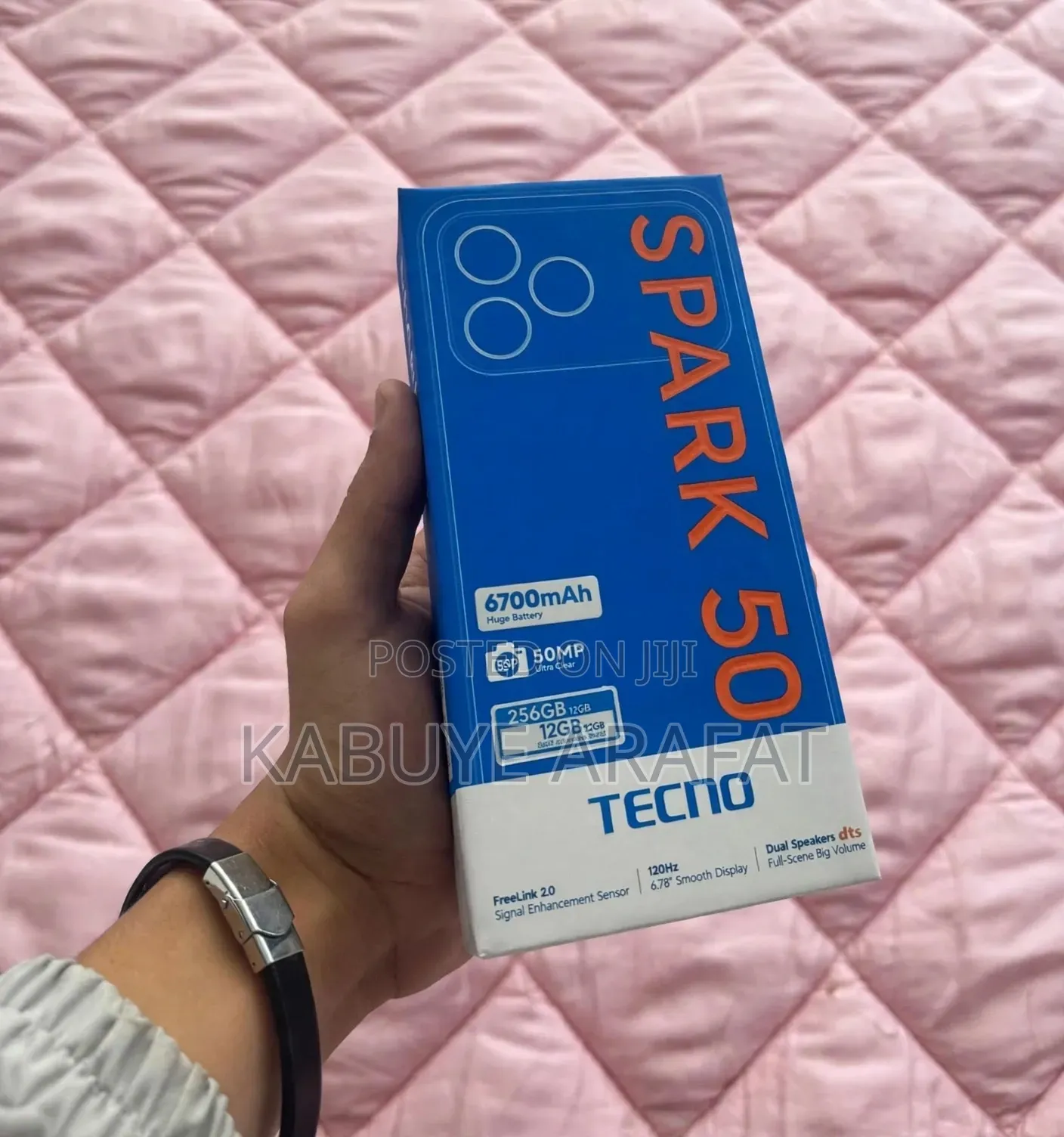 New Tecno Spark 50 128 GB Black