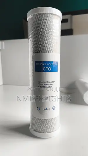 CTO Carbon Block Water Filter Cartilages(1micron) Replacement.