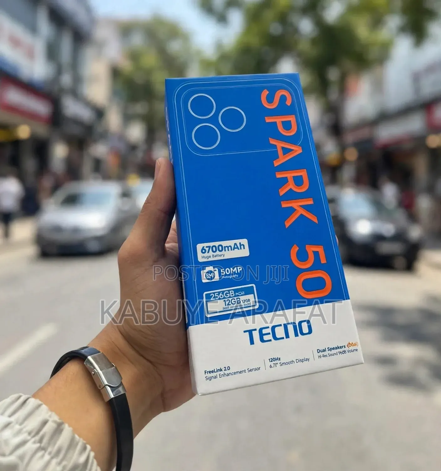 New Tecno Spark 50 128 GB Blue