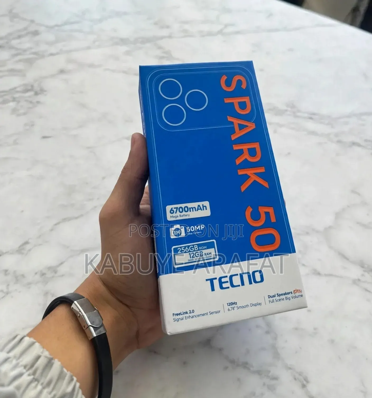 New Tecno Spark 50 128 GB Blue