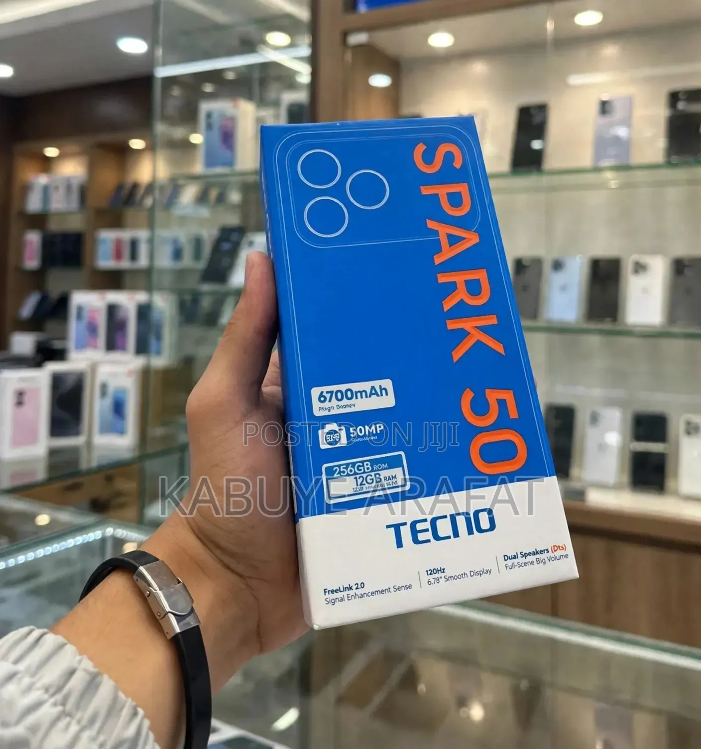 New Tecno Spark 50 128 GB Blue