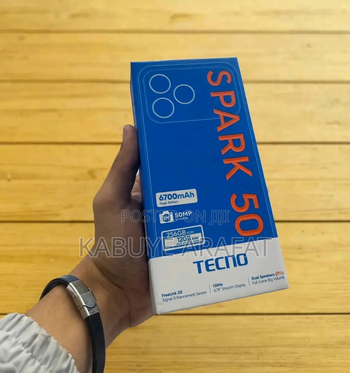 New Tecno Spark 50 128 GB Blue