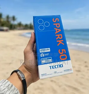 New Tecno Spark 50 128 GB Gray