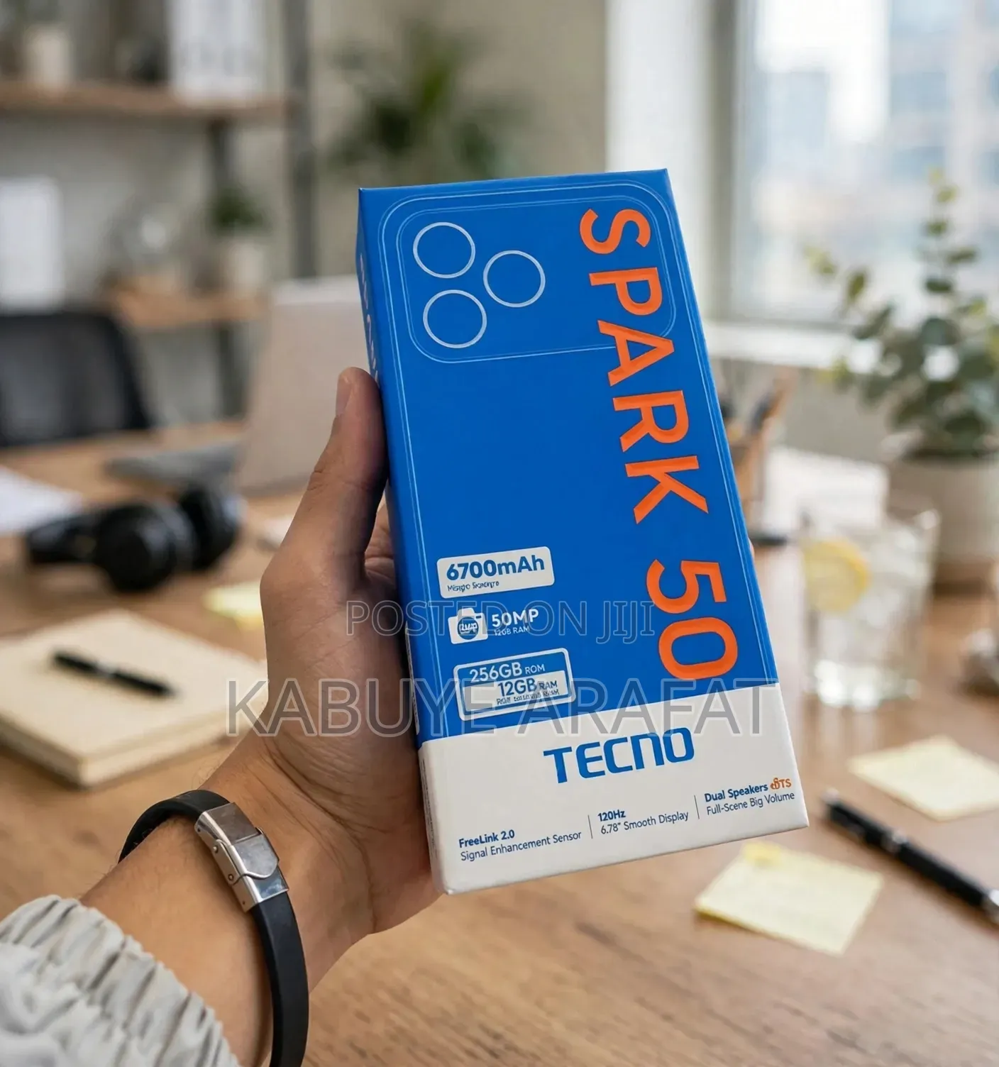 New Tecno Spark 50 128 GB Gray