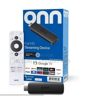 Onn Android TV FHD Streaming Stick With Remote Control & Chromecast