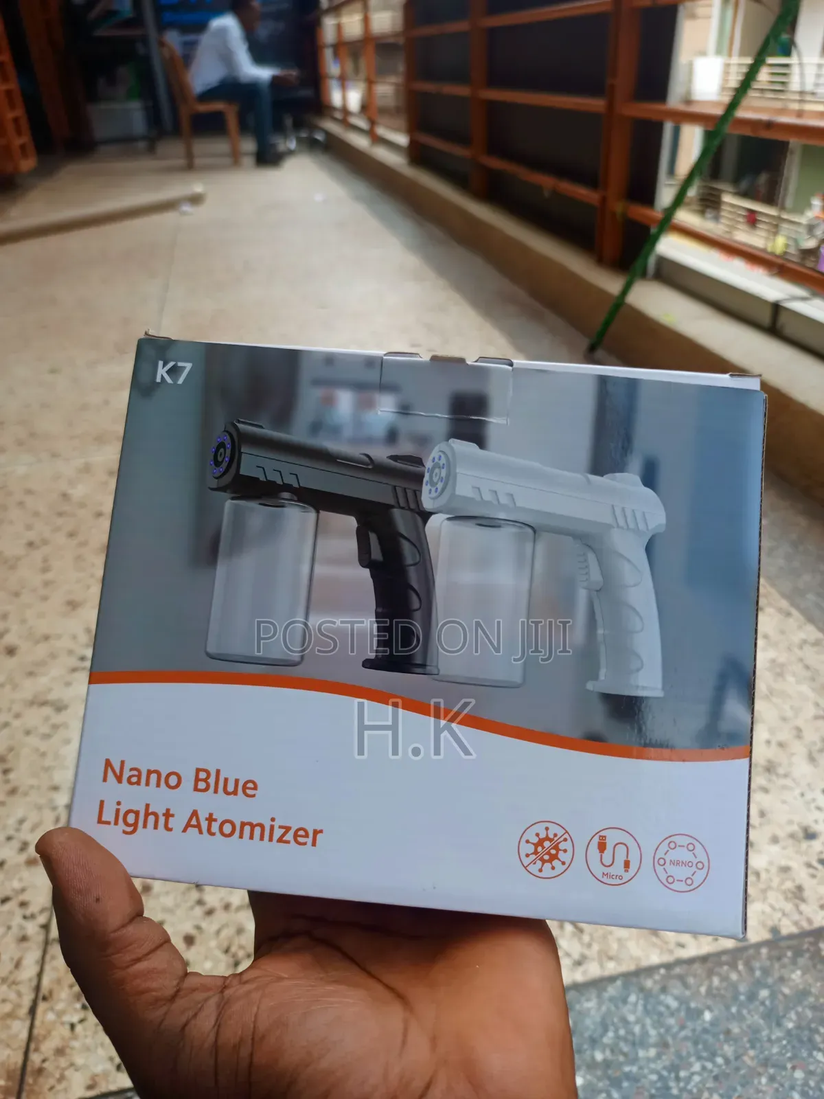 Aftershave Gun