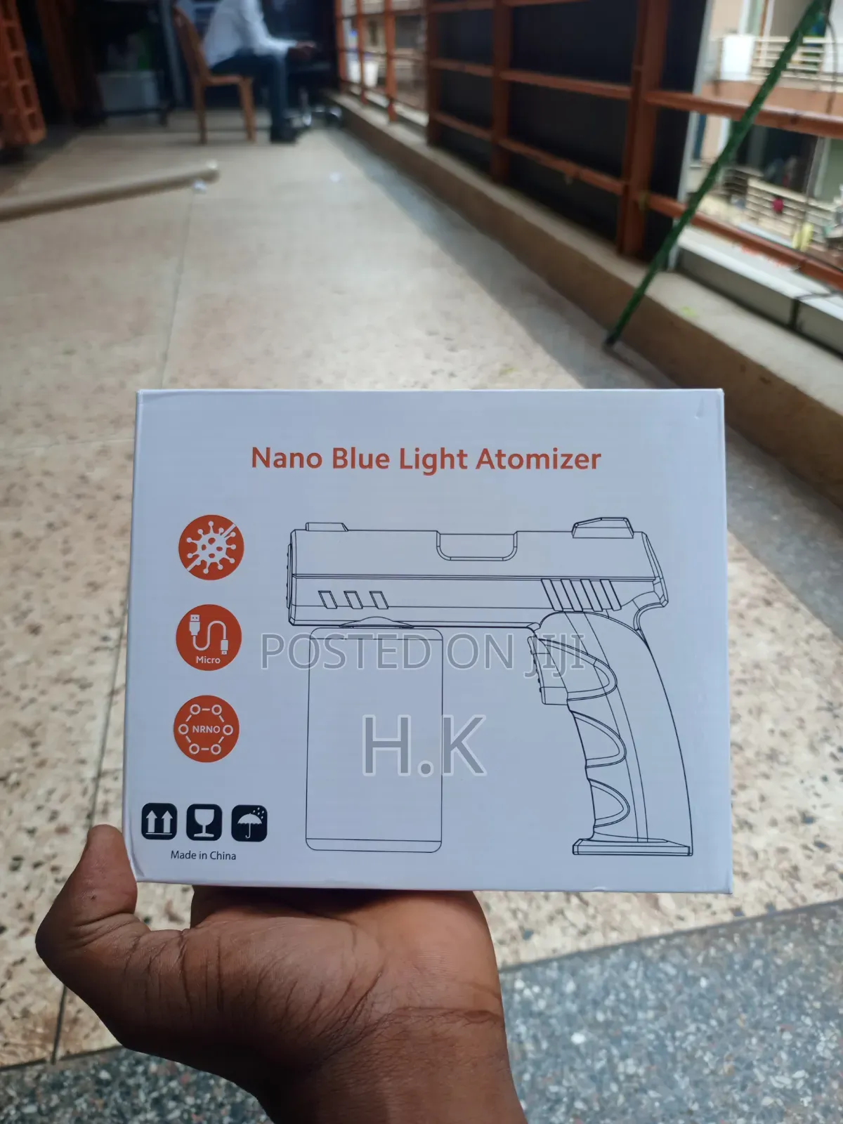 Aftershave Gun