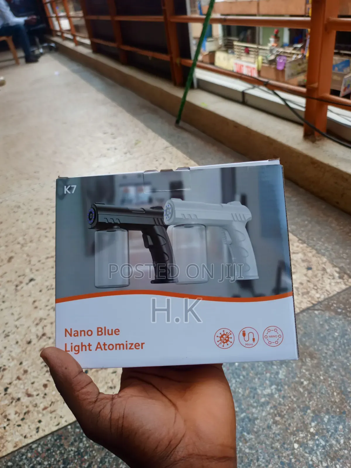 Aftershave Gun