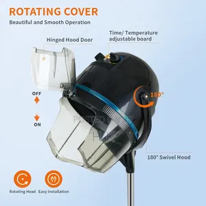 Professional 1300W Hair Bonnet Dryer Hot Perm Adjustable Height