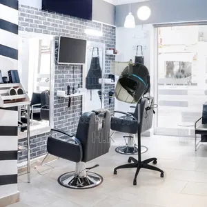 Professional 1300W Hair Bonnet Dryer Hot Perm Adjustable Height
