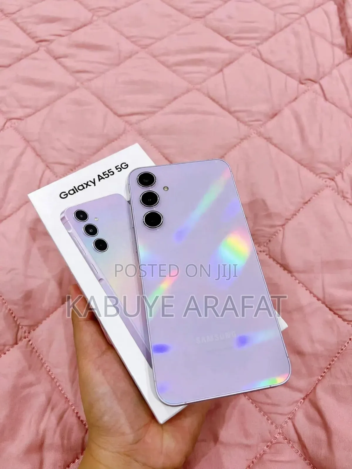 New Samsung Galaxy A55 256 GB Pink