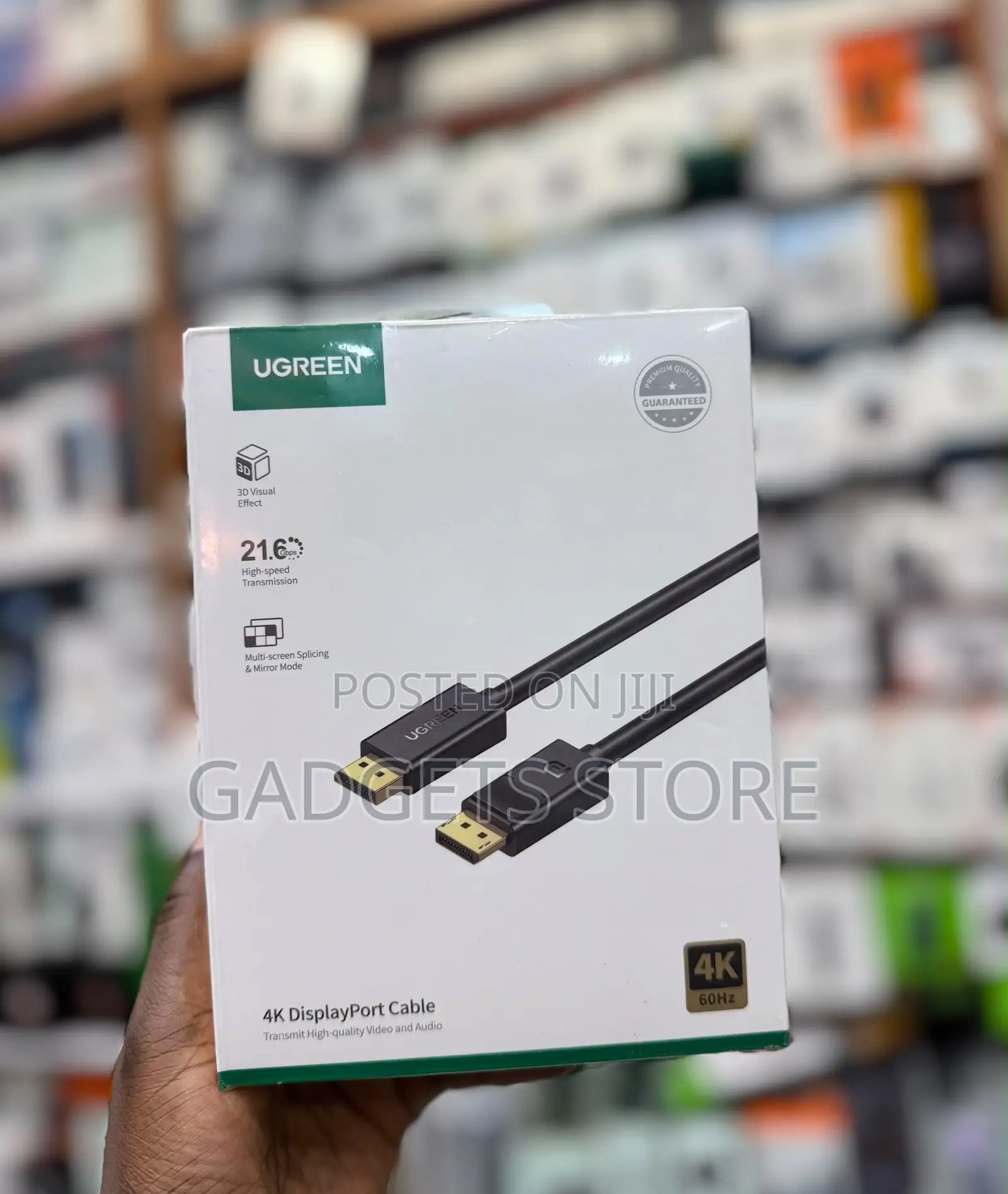 Ugreen 4k Displayport (Dp to Dp) Cable