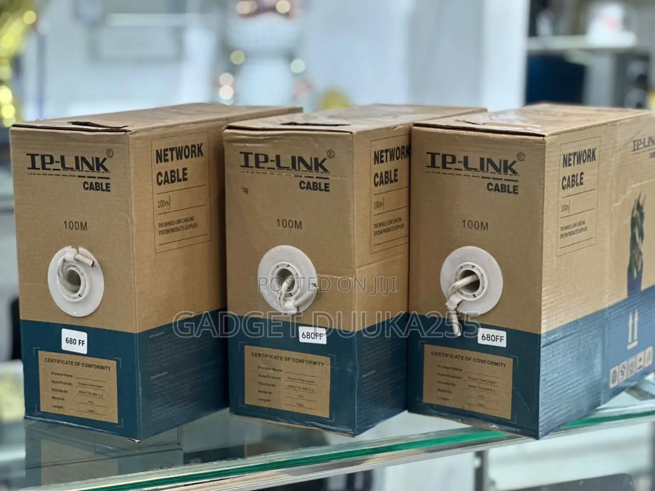 TP-Link Cat6 Ethernet Network Cable 100 Metres – Indoor