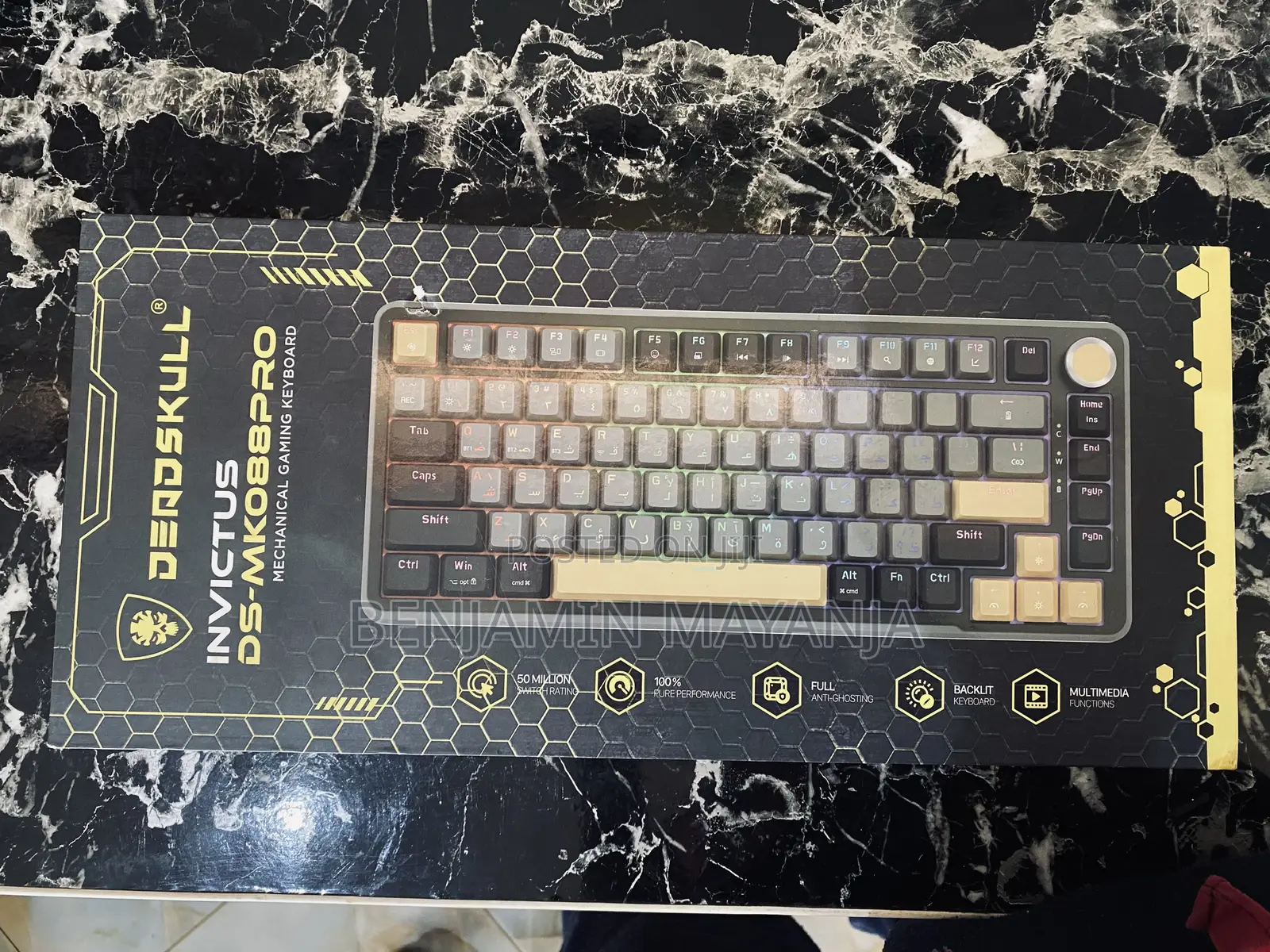 Deadskull Invictus DS-MK088Pro Mechanical Gaming Keyboard