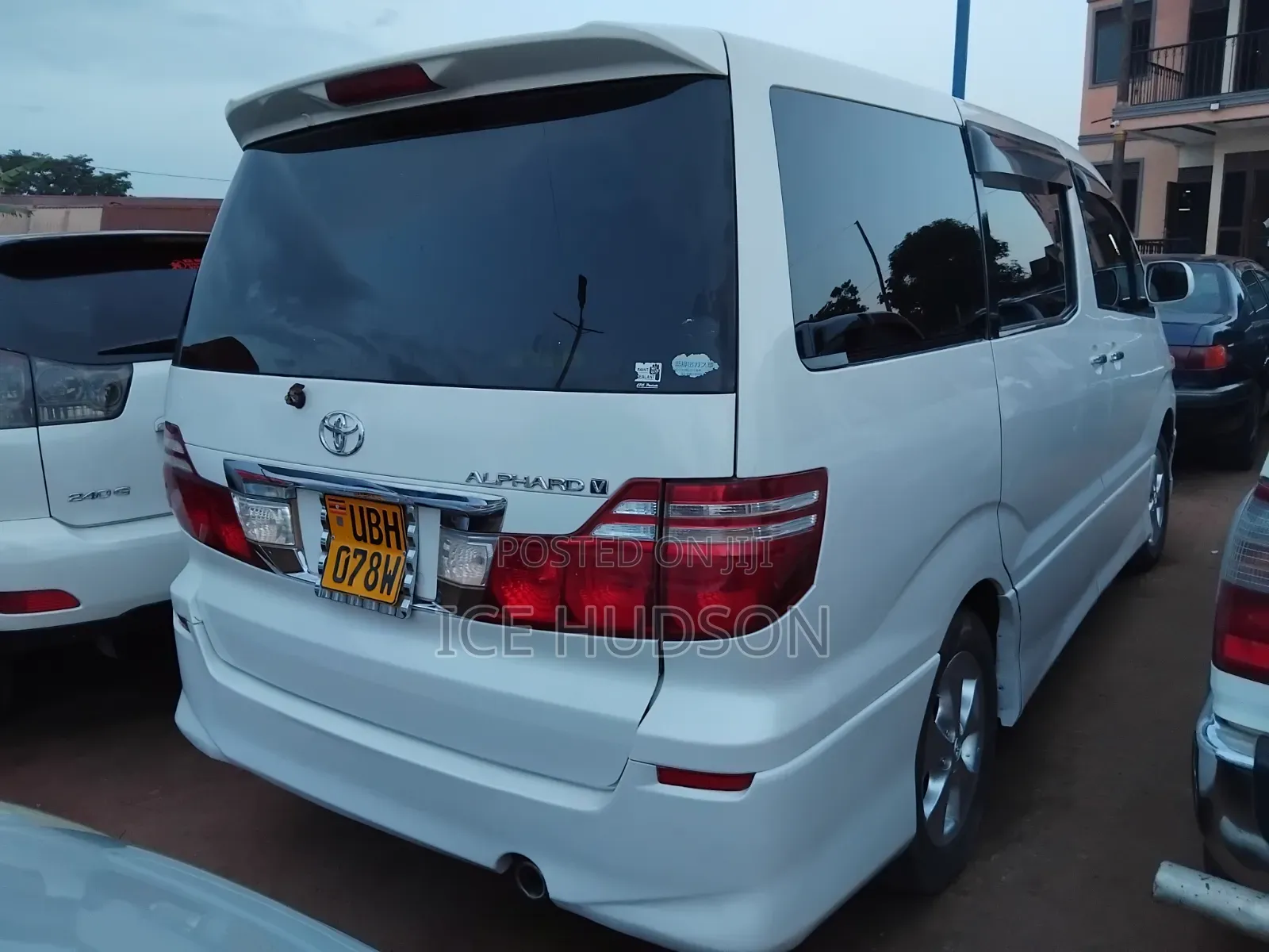 Toyota Alphard 2008 White