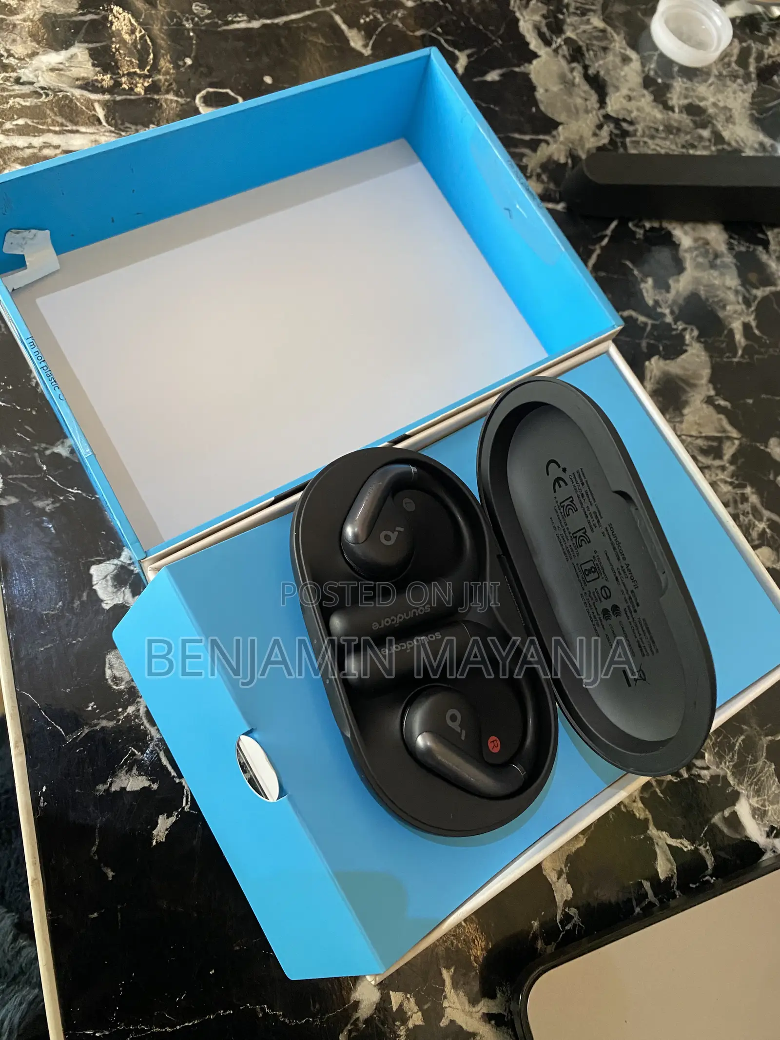 Anker Soundcore AeroFit Open-Ear Wireless Earbuds – New Open Box