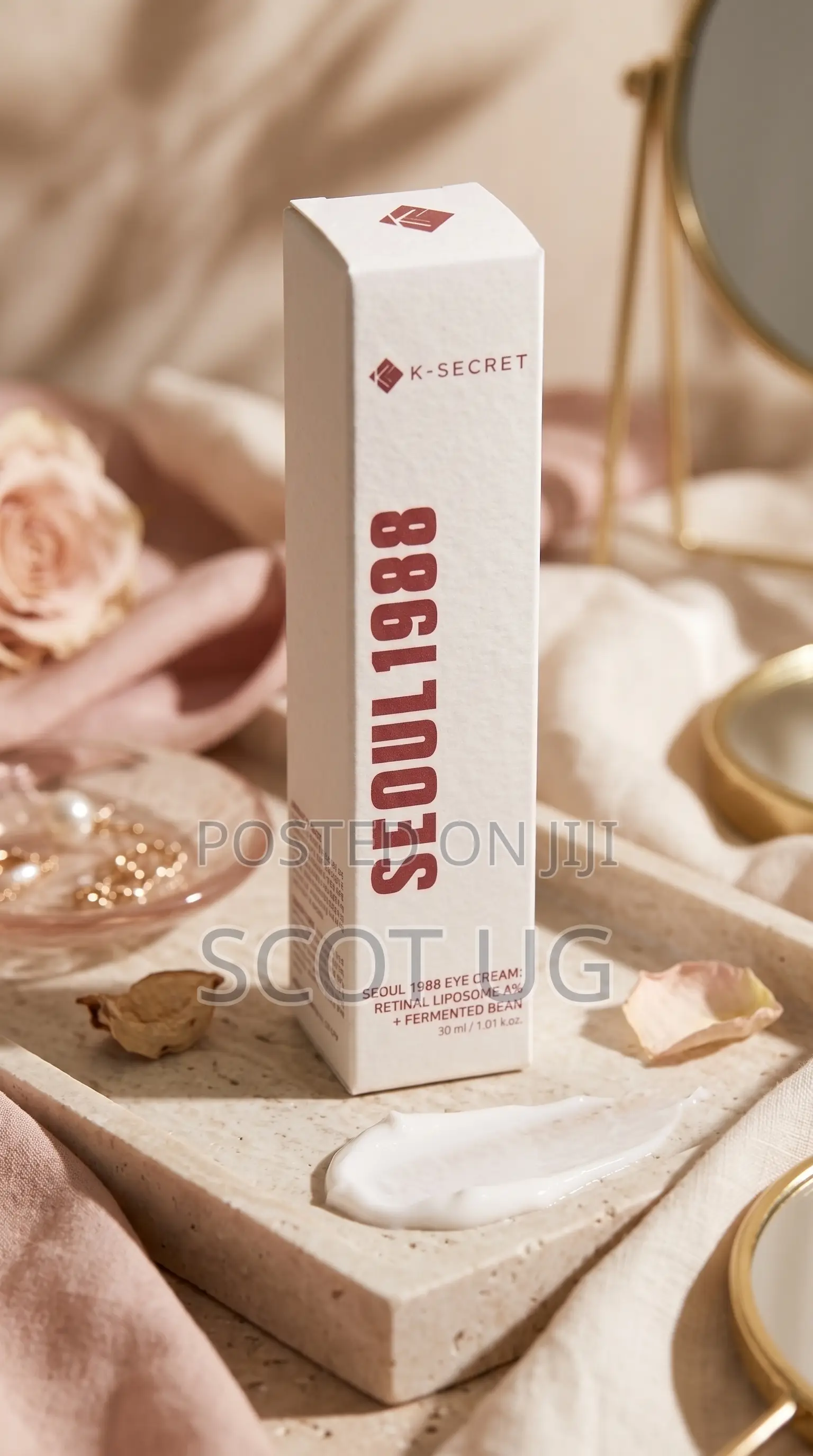 K-Secret Seoul 1988 Eye Cream - Erase Wrinkles & Dark Circles