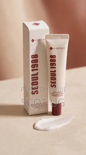 K-Secret Seoul 1988 Eye Cream - Erase Wrinkles & Dark Circles