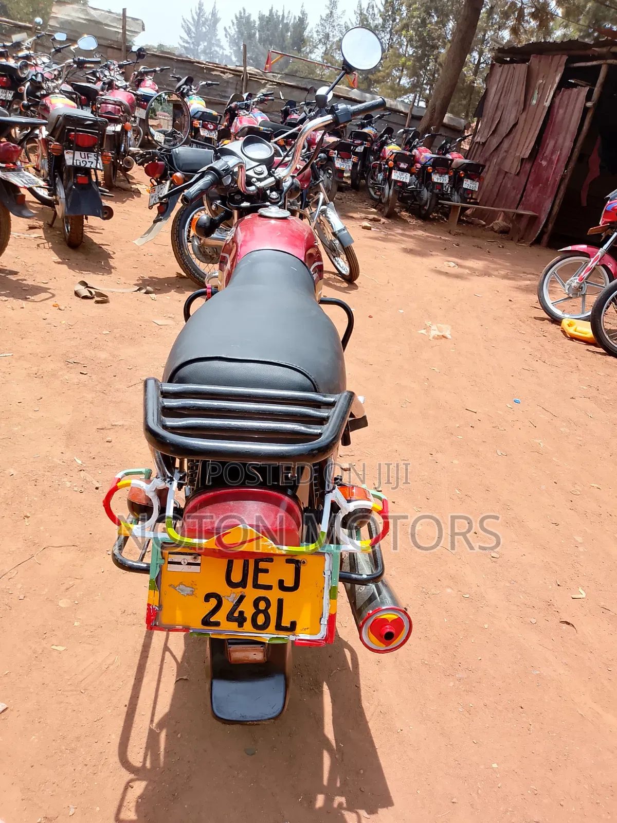TVS XL 100 2020 Red
