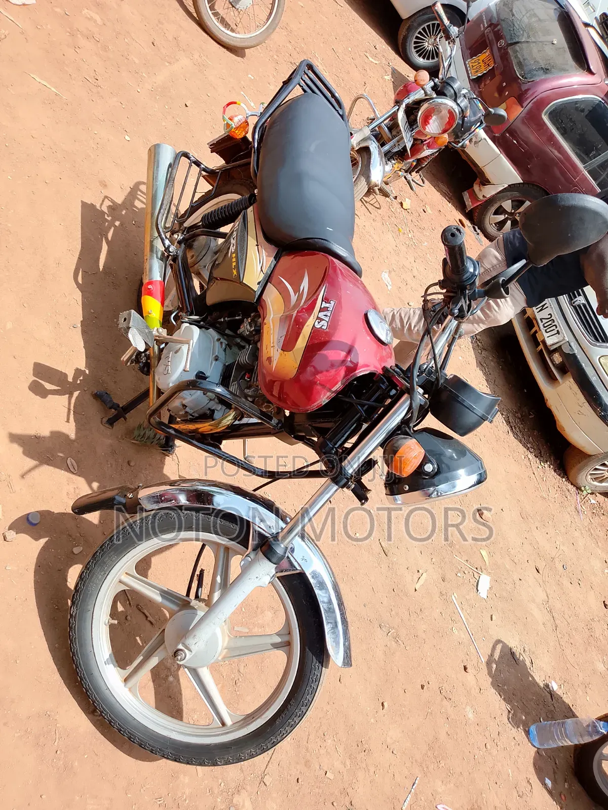 TVS XL 100 2020 Red