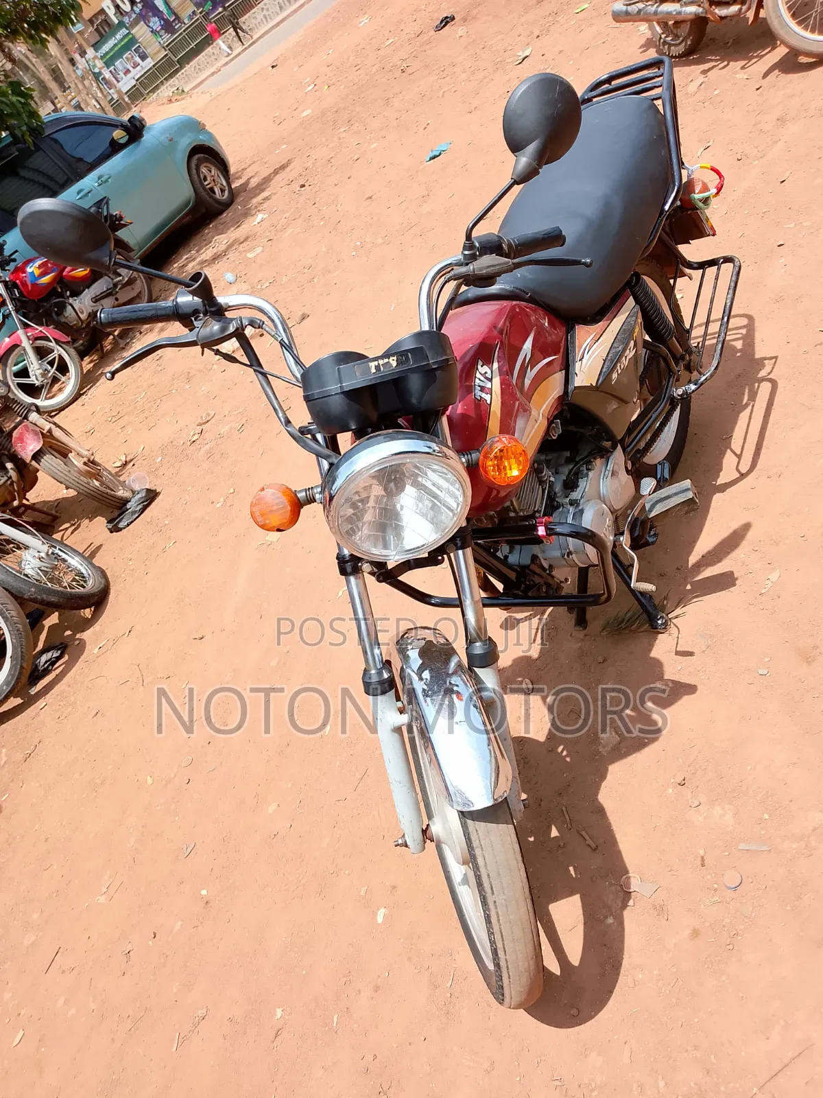TVS XL 100 2020 Red