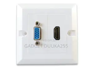 VGA & HDMI Wall Face Plates | Audio Visual Accessories