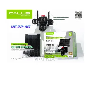 Tripple Lens Solar Camera 4G / Wifi