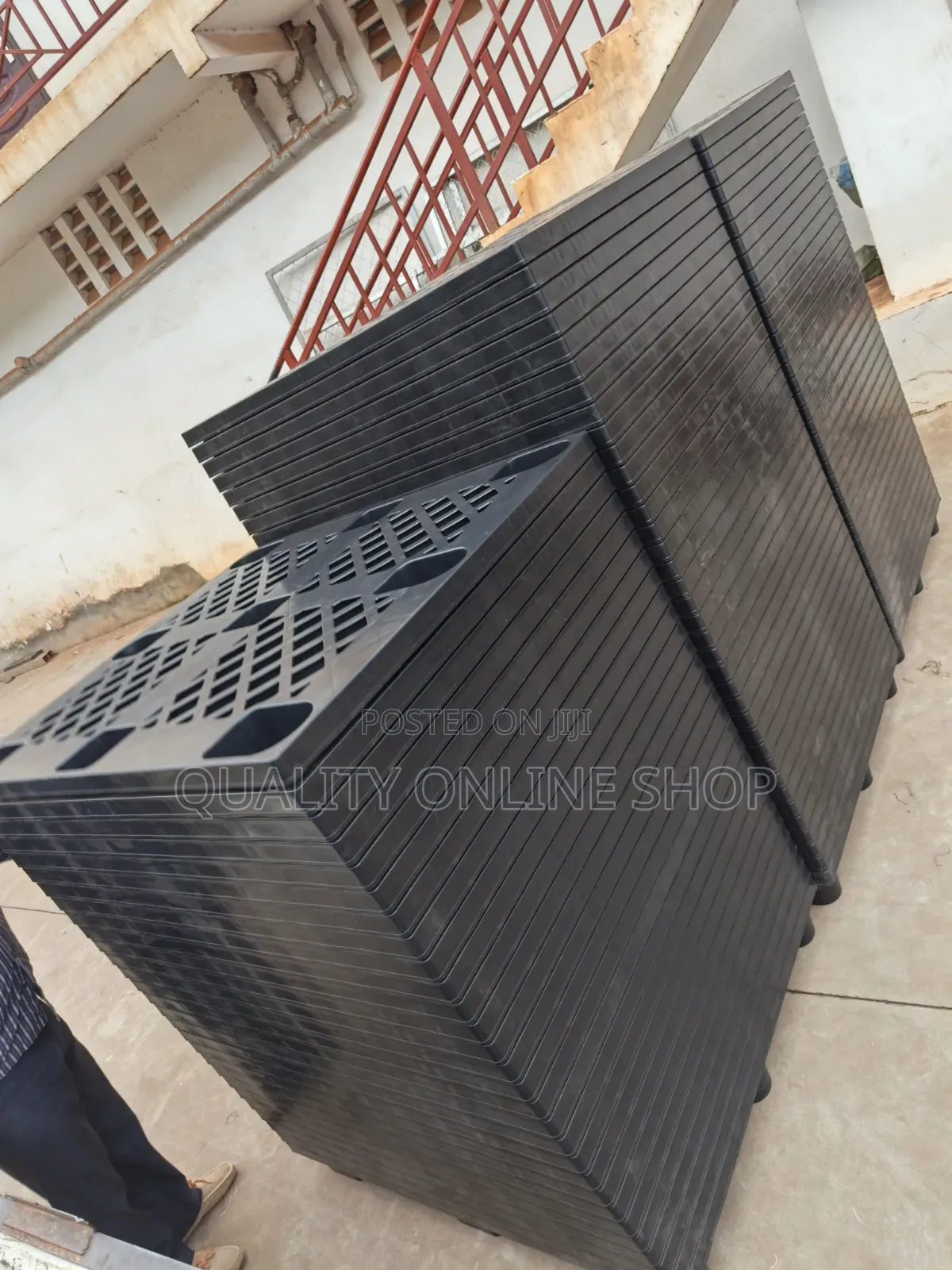 Heavy Duty Black Plastic Pallet Plastic Pallet