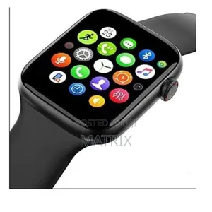Smart Watch and Fitness Tracker With a Silicone Strap