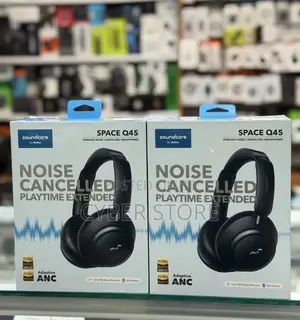 Anker Soundcore Space Q45 Wireless Noise-Cancelling Headphones.