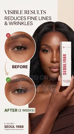 K-Secret Seoul 1988 Eye Cream - Erase Wrinkles & Dark Circles