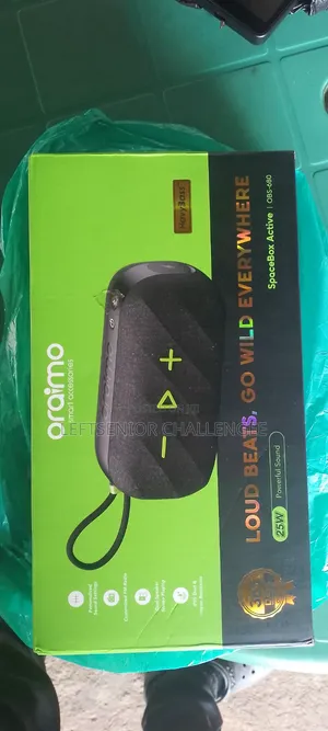 Oraimo SpaceBox Active OBS-680 Almost New -With Box & Receipt