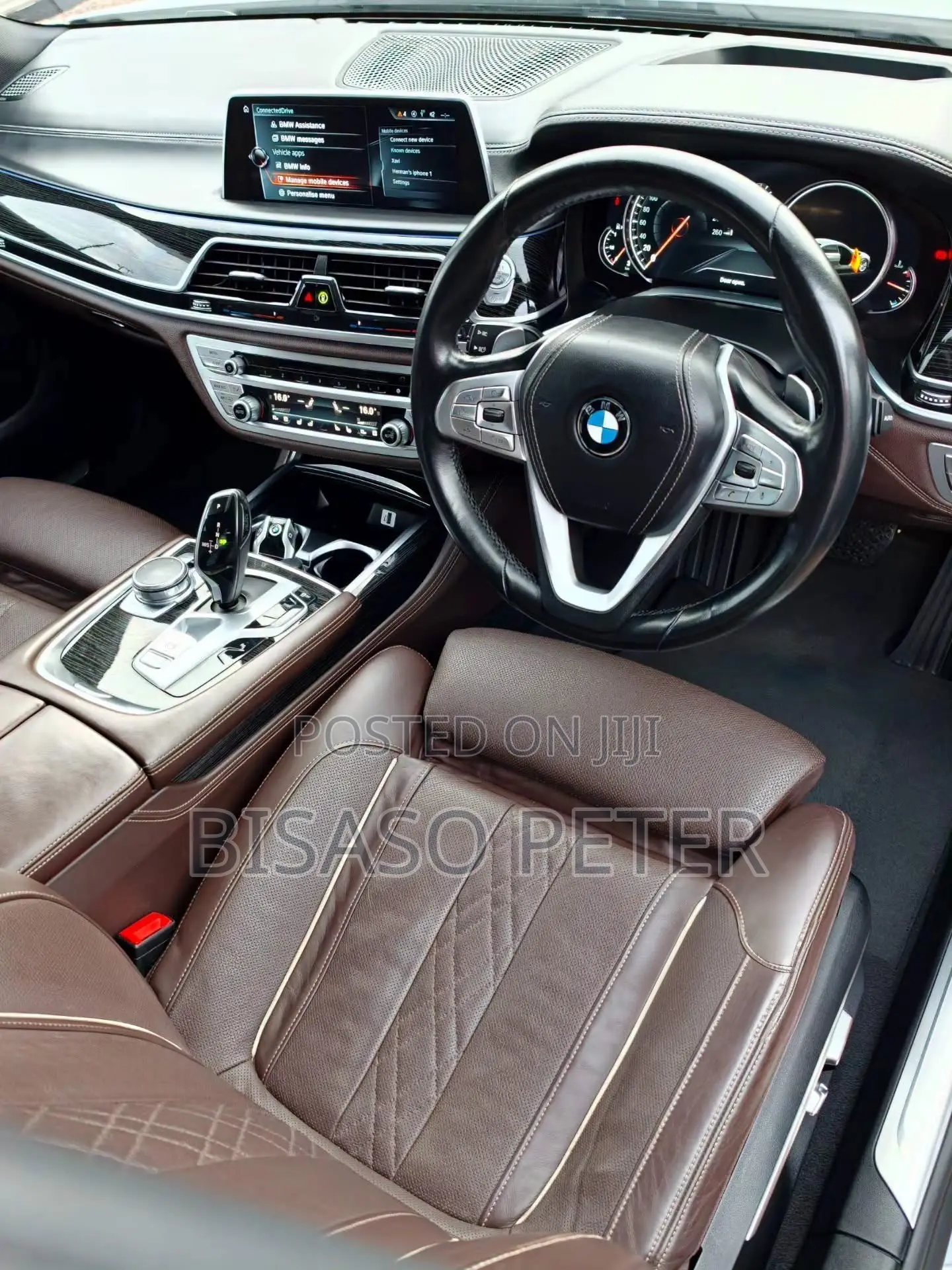 BMW 7 Series 730Li 2016 White