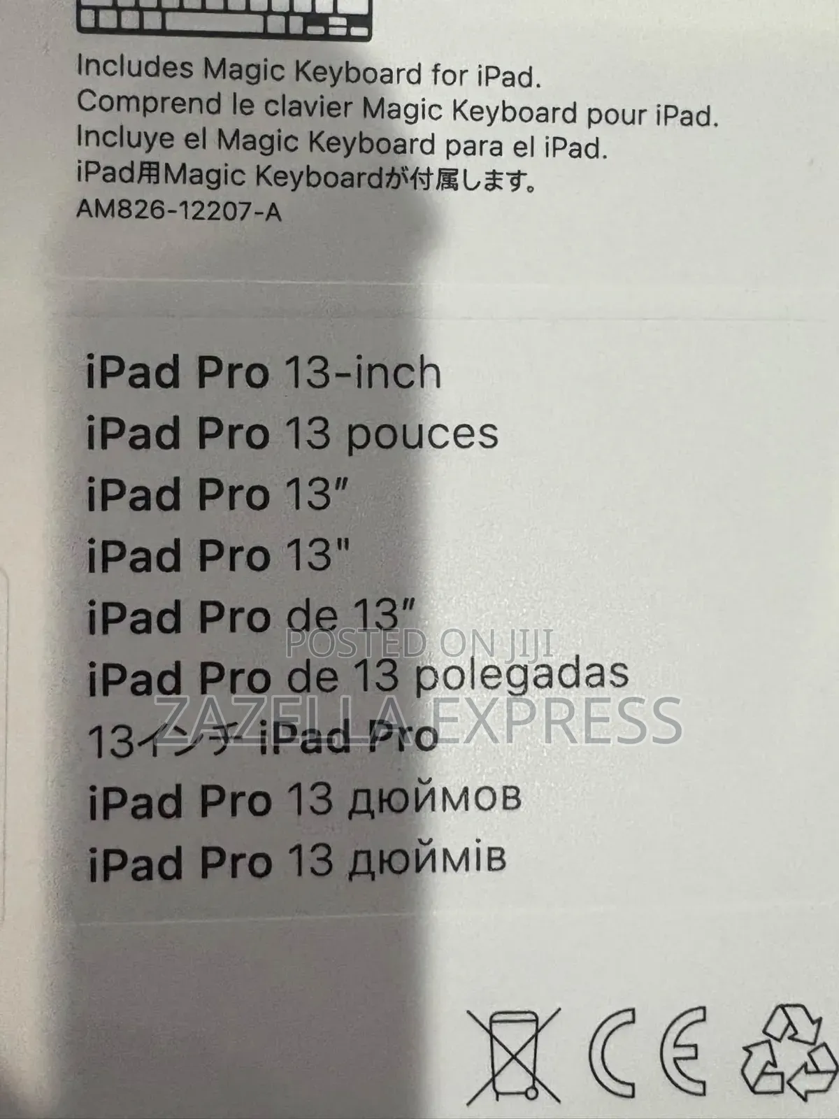 Apple Magic Keyboard 13inch iPad Pro M5/Mm4 Chip