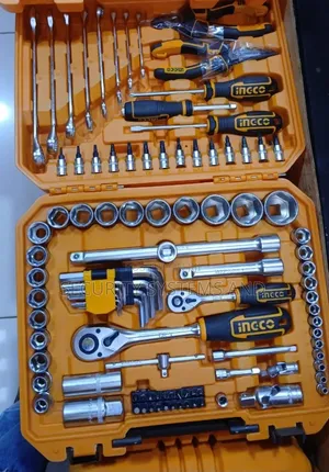 INGCO 100 PCS Tools Set, Hand Tool Set, for Home Improvement, Repair