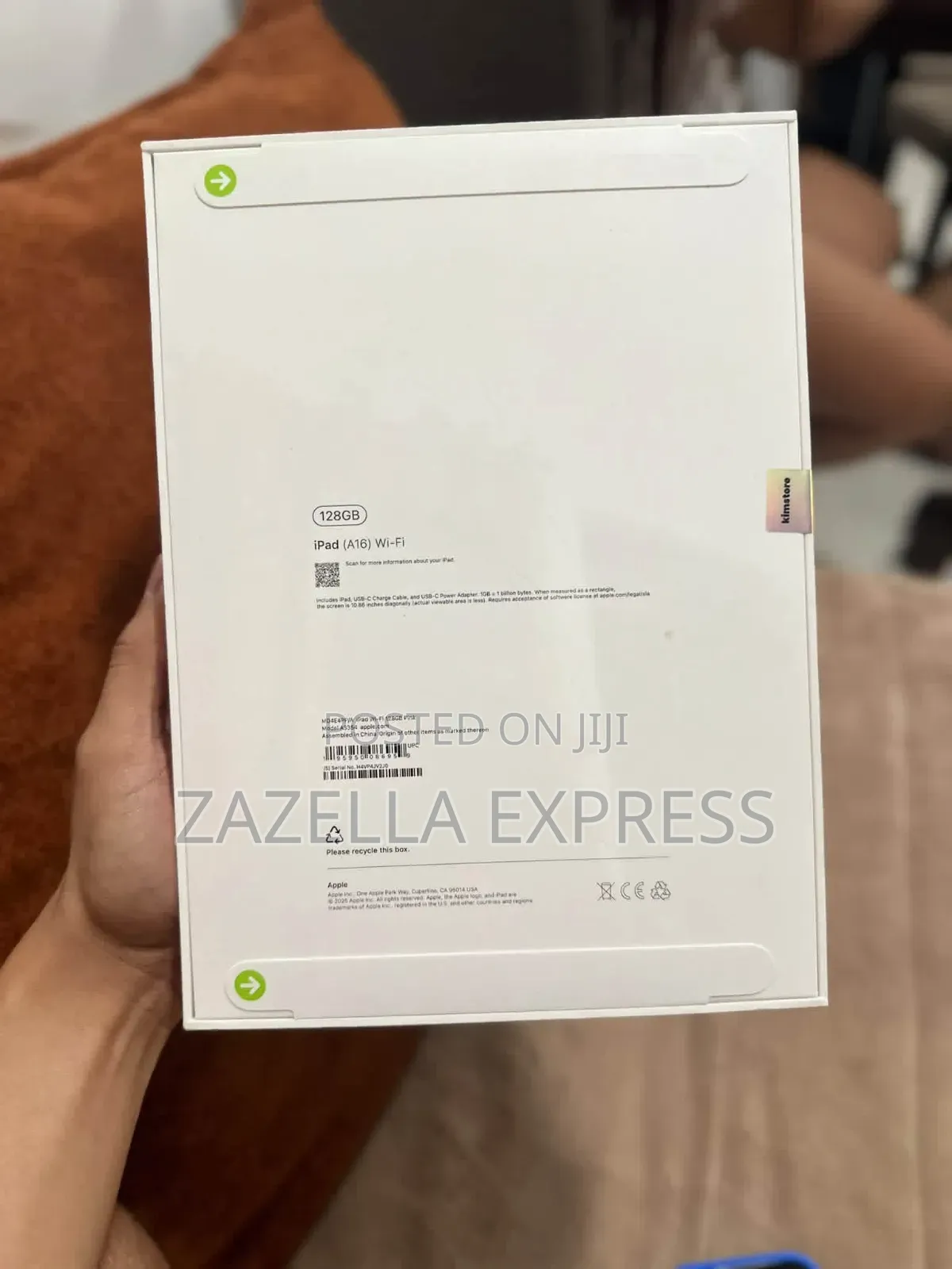 New Apple iPad (2025) 256 GB Blue