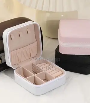 Mini Travel Jewelry Box -Velvet Organizer 7 Colors Available-30000ugx