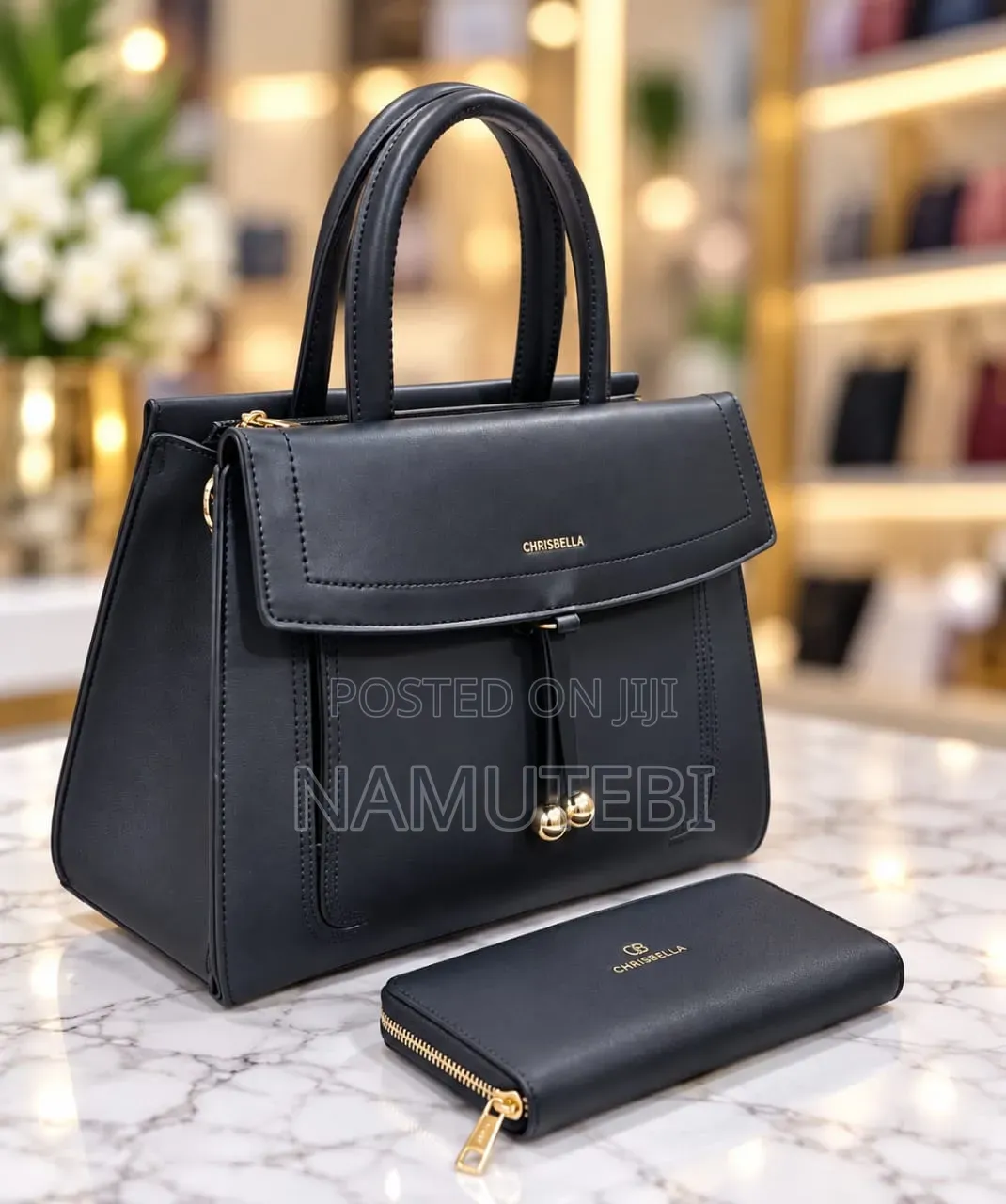 Chrisbella 2pcs Handbags in Classic Colors